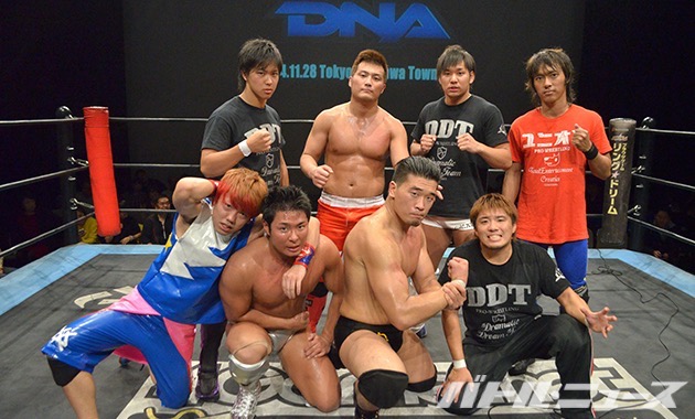 若手中心のddt新プロジェクト dna 旗揚げ戦で角界出身の樋口がいきなり2勝 2年の時を経てついに正式デビューした宮武は dna 2 で葛西純との対戦が決定