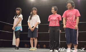 2015-5-23東京女子に入った練習生4人