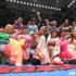 渦中のアクトレスガールズが全日本プロレスのリングに登場！客席から「がんばれー！」の声